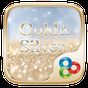 Gold & Silver GOLauncher Theme apk icon