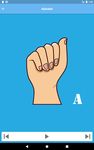 ASL American Sign Language capture d'écran apk 6