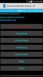 Universal Remote Control screenshot apk 