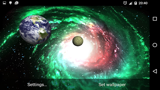 3D Galaxy Live Wallpaper Full  Android - Tải
