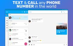 Captură de ecran TextMe Up Free Calling & Texts apk 1
