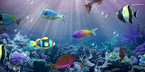 Aquarium live wallpaper screenshot apk 8