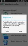 Tangkapan layar apk Video Recovery Beta 3