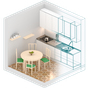 APK-иконка Дизайн кухни 3Д