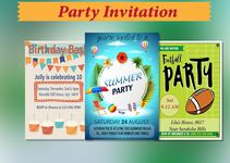 Party Invitation Card Maker Bild 