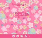 Cute Theme-Flowers and Circles Screenshot APK 4