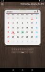 2016 kalendarza widget zrzut z ekranu apk 