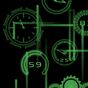 Иконка Neon Clock GL Live wallpaper