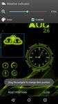 Скриншот 1 APK-версии Neon Clock GL Live wallpaper
