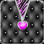 Icona Purple♥Heart Zipper♥Lockscreen