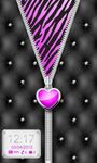 Purple♥Heart Zipper♥Lockscreen ekran görüntüsü APK 4