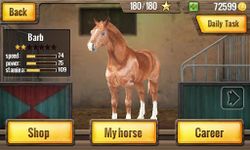 Captura de tela do apk Corridas de Cavalos 3D 4