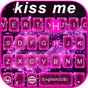 Kiss Me Emoji Keyboard Theme