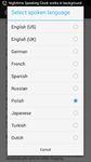 Mówiący Nocny Zegar PRO zrzut z ekranu apk 2