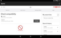 Viessmann Ersatzteil-App Screenshot APK 1