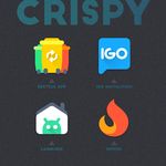 Captură de ecran Crispy - Icon Pack apk 3