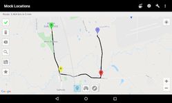 Tangkapan layar apk Mock Locations (fake GPS path) 2