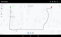 Tangkapan layar apk Mock Locations (fake GPS path) 