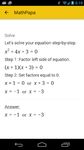 MathPapa - Algebra Calculator captura de pantalla apk 1