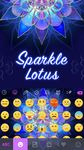 Sparkle Lotus Kika Keyboard captura de pantalla apk 3