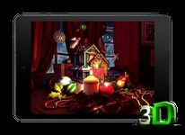 Screenshot 1 di Natale 3D Sfondi animati apk