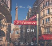 パリ壁紙-Signs of love- のスクリーンショットapk 4