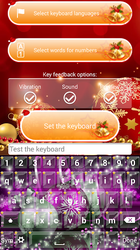 Tải miễn phí APK Bàn phím Giáng sinh Android