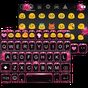 Pink Neon Emoji Keyboard Theme APK icon