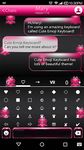 Pink Neon Emoji Keyboard Theme afbeelding 4