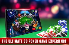 Poker Live! 3D Texas Hold'em ekran görüntüsü APK 