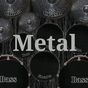 Иконка Drum kit metal