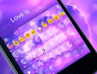 Love Is Emoji Keyboard Theme Bild 2