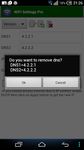 Captura de tela do apk WiFi Settings (DNS,IP,..) PRO 1