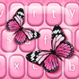Rosa Schmetterling Tastatur APK