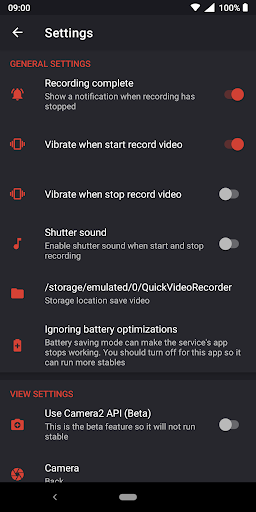 Tải miễn phí APK Background Video Recorder Android là lựa chọn tuyệt vời dành cho những ai yêu thích quay phim. Ứng dụng này giúp bạn quay video với chất lượng cao mà không ảnh hưởng đến việc sử dụng điện thoại. Bạn cũng có thể quay ẩn danh mà không lo lộ ra màn hình chính, giúp bạn thu lại những khoảnh khắc đáng nhớ.