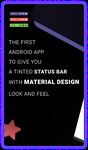 Material Status Bar Notific의 스크린샷 apk 