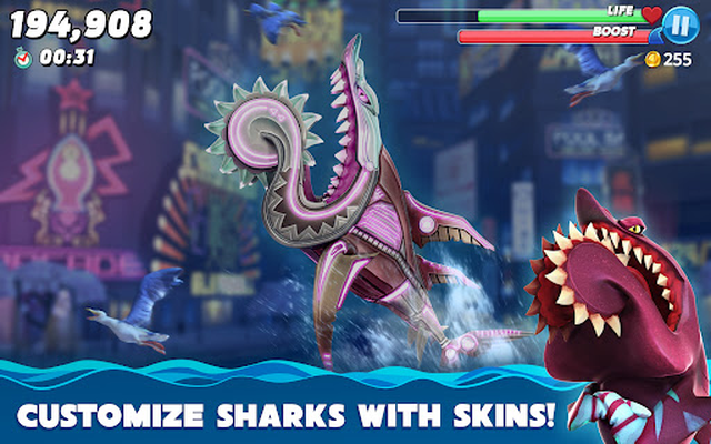 Hungry shark world как восстановить прогресс в игре