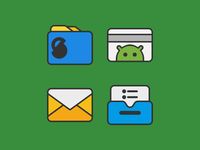 Screenshot  di DARKMATTER - ICON PACK apk