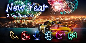 Gambar New Year GO Launcher Theme 2