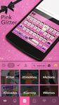 Captura de tela do apk Pink Glitter Emoji Keyboard 2