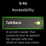 Скриншот 2 APK-версии Google TalkBack