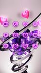 Purple Crystal heart theme Bild 4