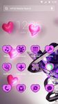 Purple Crystal heart theme Bild 3