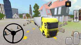 Lieferung LKW Fahrer 3D Bild 3