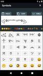 Símbolos, emojis, letras captura de pantalla apk 6