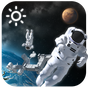 Icône apk 3D Outer-space Weather Widget