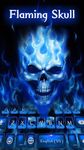 Flaming Skull Kika Keyboard ekran görüntüsü APK 3