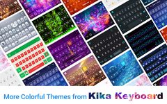 Flaming Skull Kika Keyboard screenshot apk 1