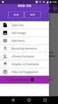 HTML EDITOR,AngularJ,Bootstrap zrzut z ekranu apk 6