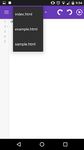 HTML EDITOR,AngularJ,Bootstrap zrzut z ekranu apk 3